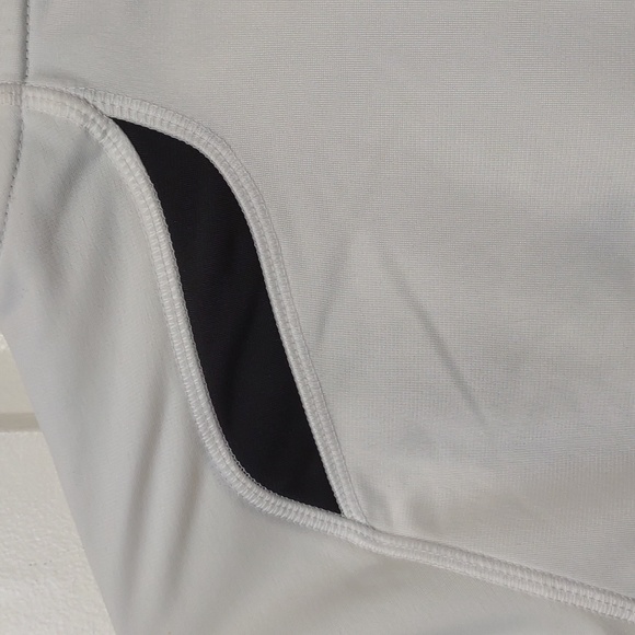 Adidas Women's Full Zip LS Stand Collar Snap HandWarmer Pockets Track Jacket Vtg - Picture 14 of 16